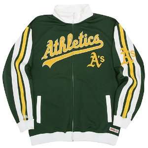  Oakland Athletics Full Zip Track Jacket Xx Large Sports 