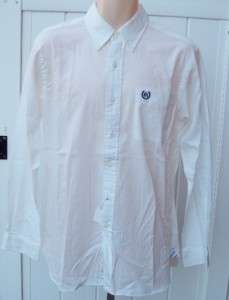 Ralph Lauren Mens polo medium button shirt white classic fit medium 