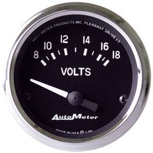  AutoMeter 2 1/16 Voltmeter 8 18 Volts, 427 Series 