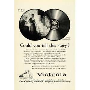  1923 Ad Victrola Talking Machine Camden New Jersey Record 