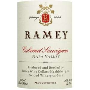 2008 Ramey Cabernet Sauvignon Napa Valley 750ml Grocery 