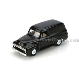    to Roll Die Cast 1955 Ford F 100 Panel Truck   Black Toys & Games