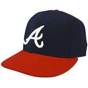  New Era Atlanta Braves 59FIFTY (5950) Navy Fitted Hat 