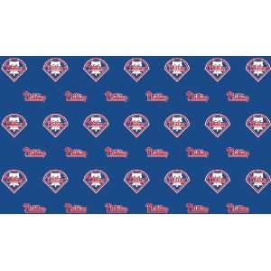  2 packages of MLB Gift Wrap   Phillies
