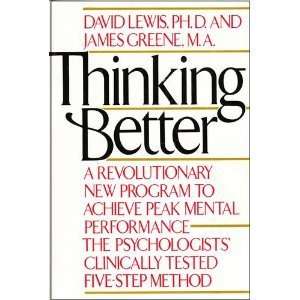  Thinking Better David Lewis Books