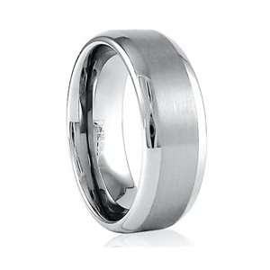  Tungsten Carbide Two Tone ICON Ring: Jewelry