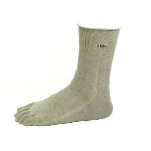    Ankle High Microbial GRAY Bamboo Toe Socks: Everything Else
