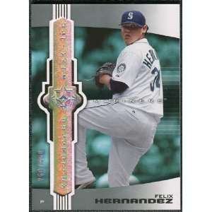   Deck Ultimate Collection #88 Felix Hernandez /450: Sports Collectibles