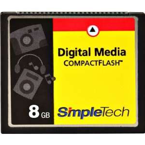  SimpleTech Premium Brand   flash memory card   8 GB   CF 