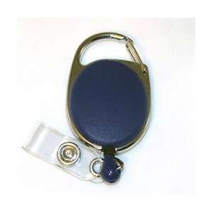  Badge Reel   Carabiner   Blue ,  x  Office Products