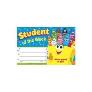  New Student of the Week Award Certificates Case Pack 6 