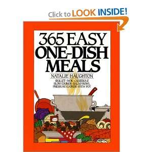  365 Easy One Dish Meals (9780061095825) Natalie Haughton 