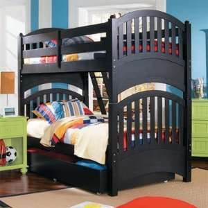  My Style Twin Bunk Bed  Black Furniture & Decor