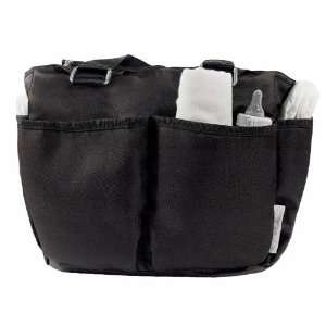  Black Tote Diaper Bag by FAO Baby