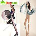 HOT Silky Sheer to Waist Back Seam Pantyhose Reg or Plus Queen 