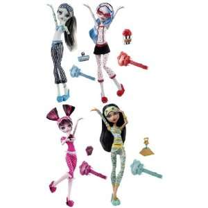 Monster High Dead Tired Doll Set Of 4 Toys & Games