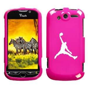  HTC MYTOUCH 4G WHITE AIR JORDAN ON A PINK HARD CASE COVER 