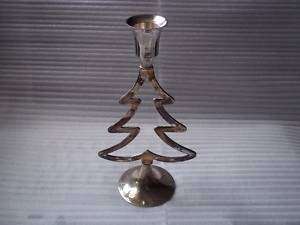 International Silver Co. India. Christmas candle holder  