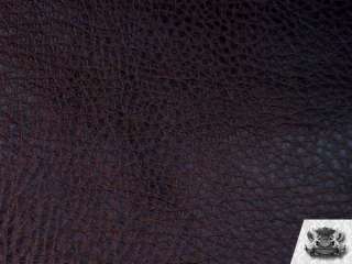 Vinyl fake leather Ford COGNAC Upholstery Fabric BTY  