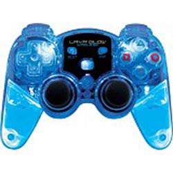 PS3   Lava Glow Wireless Controller  Blue  
