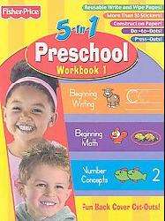 Fisher price Preschool Workbook 1 (Paperback)  Overstock