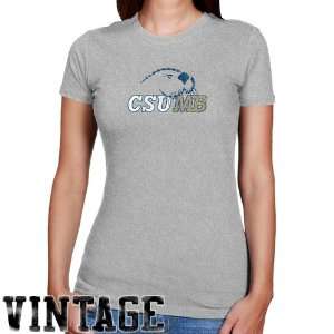  NCAA Cal State Monterey Bay Otters Ladies Ash Distressed 