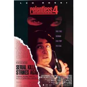 Relentless 4 Ashes to Ashes (1994) 27 x 40 Movie Poster Style A 