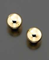   Solid 14K Yellow Gold 3mm BABY BALL Stud Earrings SHINY & Small $49.99