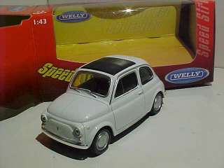 Fiat Nuova 500 1/43 Welly Diecast  