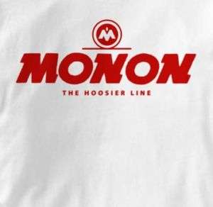Monon Hoosier Line Railroad T Shirt XL  