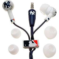 Nemo Digital MLB Baseball New York Yankees Earbud Headphones 