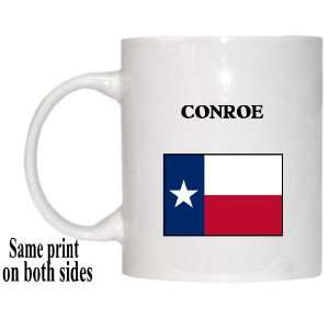  US State Flag   CONROE, Texas (TX) Mug 