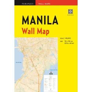  Manila Wall Map (Periplus Wall Maps) (9780794603663 
