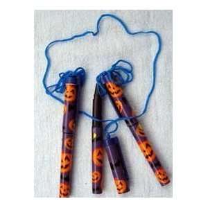  Halloween Pens On A Cord (12/PKG): Toys & Games