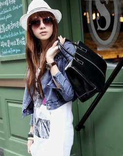 Lady Fashion PU Leather Shoulder Bag Handbag Purse  