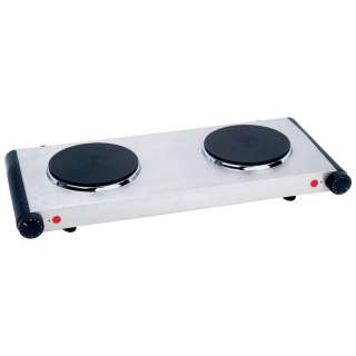   Iron Burner Hot Plate Dual Thermostat Buffet Range 024409992902  