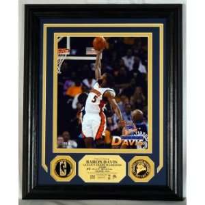 Baron Davis Photomint with 2 Gold Coins 