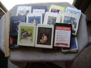 Fifteen 1970s/80s Country Music 8 Track Cassettes  