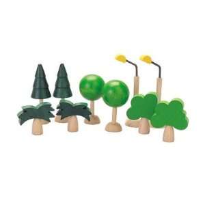    Plan Toys 600801 City Set of Trees and Lights Toys & Games