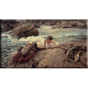 On His Holidays 16x9 Streched Canvas Art by Sargent, John Singer 