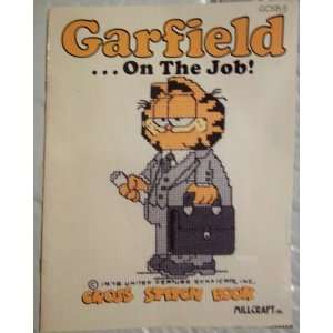 GarfieldOn the Job (Cross stitch Book)  Books