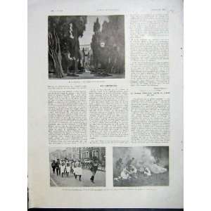  Red Cross London Goulinat Cypress Art French Print 1933 
