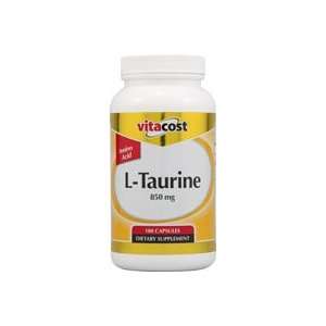  Vitacost L Taurine    850 mg   180 Capsules Health 