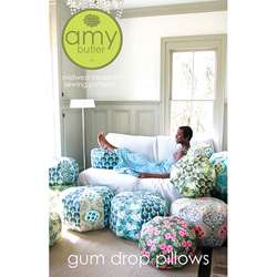 Amy Butler Gum Drop Pillow and Ottoman Pattern  