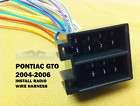 Pontiac Radio Wire Harness Stereo Connect Wiring PON V1