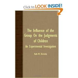 Influence Of The Group On The Judgments Of Children   An Experimental 