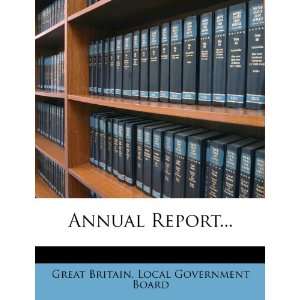    (9781278797007) Great Britain. Local Government Board Books