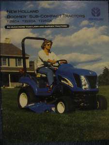 New Holland TZ18DA TZ22DA TZ25DA Tractor Brochure  