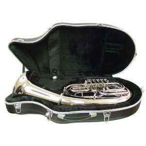  Valve Curved Bell Nickel Finish Euphonium Horn New 2430N: Electronics
