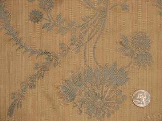 6y OLD WORLD WEAVERS Antique French Lampas Brocade 18th Century 